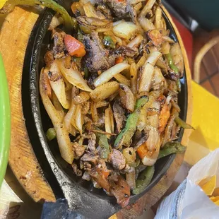 Steak Fajitas