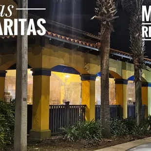 the front of the restaurant