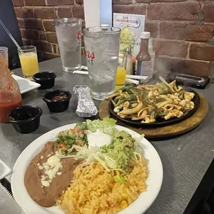 The best chicken fajitas!  So fresh