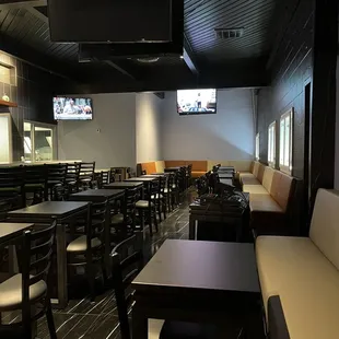sushi and sashimi, interior
