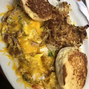 a plate of food