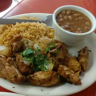 Chicken fajita plate @ Las Margaritas 2