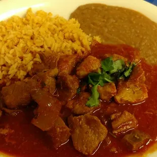Puerco en salsa molcajete @ Las Margaritas 2