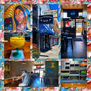 Montage of images from Las Margaritas