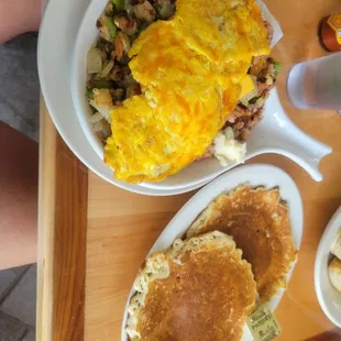 Laura&apos;s Skillet with Pancakes