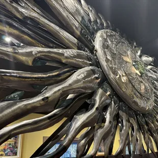 Interior design sculpture