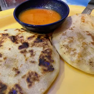 Pork and Chicken Pupusas