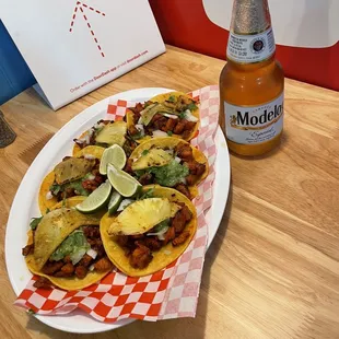 Pastor tacos Tuesdays only (2x5 deal.