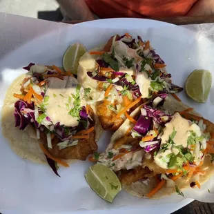 Fish Tacos / Tacos De Pescado