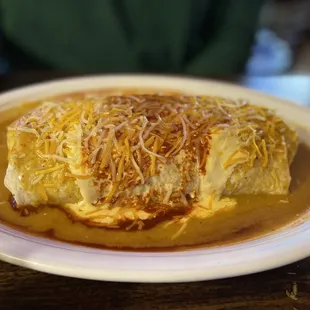 Wet burrito