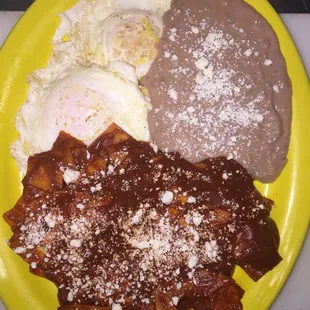 Chilaquiles breakfast