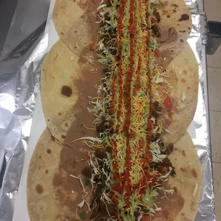 Very grande burrito