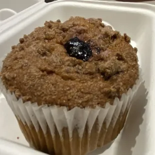 The Blueberry Crumb Muffin