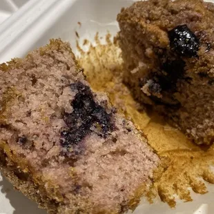 The Blueberry Crumb Muffin, unleashed