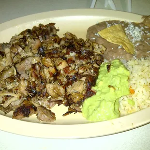 Carnitas plate