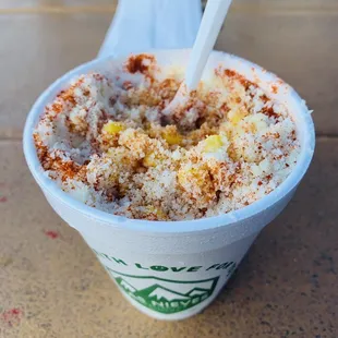 Their signature corn in a cup :) ! This is an absolutely must have :D !