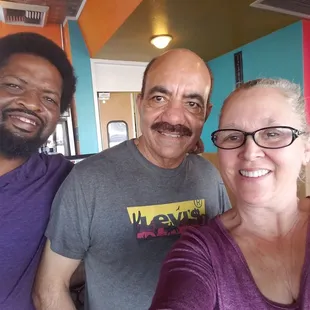 Alfredo the owner! Awesome man!