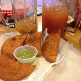 Empanadas de camaron