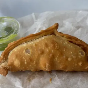 Best empanadas! Tried Jamón y queso (ham and cheese) this time