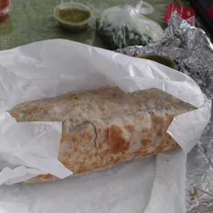 Asada burrito