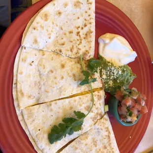 Grilled Chicken Quesadilla