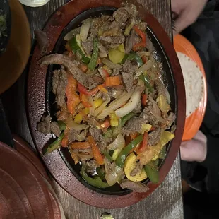 Steak Fajitas