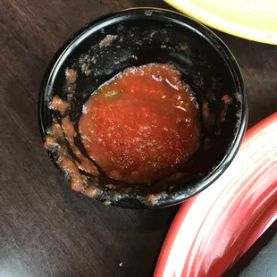 Salsa; SO good and they serve it to you at the any meal! It was great!