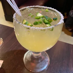 Cucumber Jalapeno Margarita