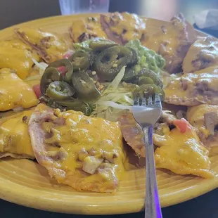 Nachos plate