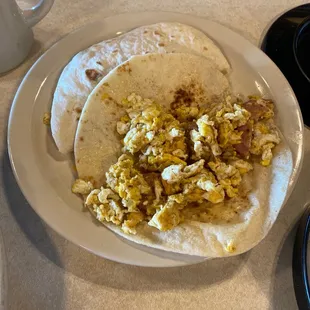 Country sausage Breakfast Taco