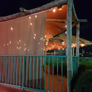 outside, sushi and sashimi