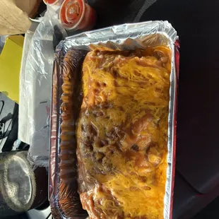 Okie Burrito with everything.