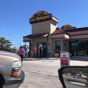 From the outside
