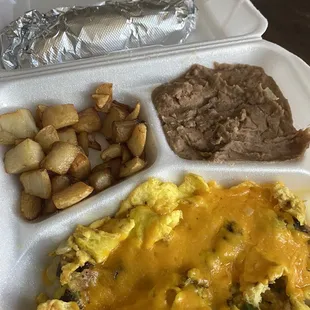 Machacado&amp;egg is really fajita and egg