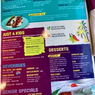 Menu December 2024
