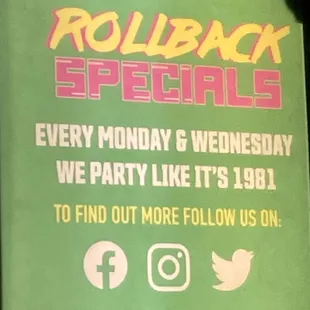 They had me at $2.99 cheese enchiladas special &amp; kept me with party like it's 1981!