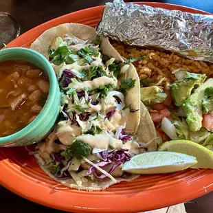 Grilled Cod Fish Tacos