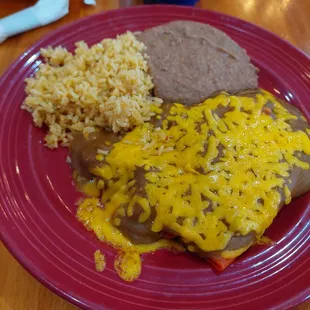 Enchilada plate