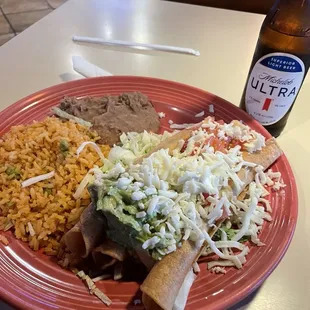 LP Mama Ruth Chicken Flautas