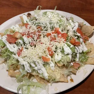Nachos Supreme with beef