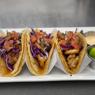 Shrimp tacos