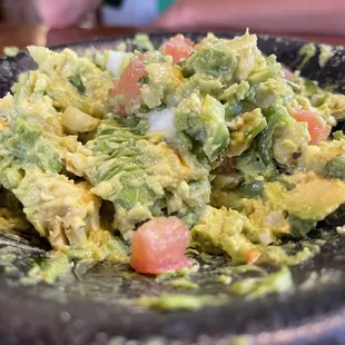 Fresh table side guacamole!