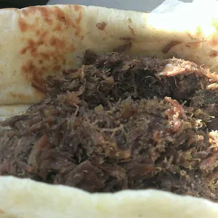Barbacoa taco: large, clean, and delicious $2.99 and worth the price.