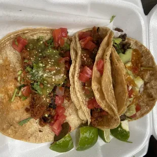 Al pastor and carne asada