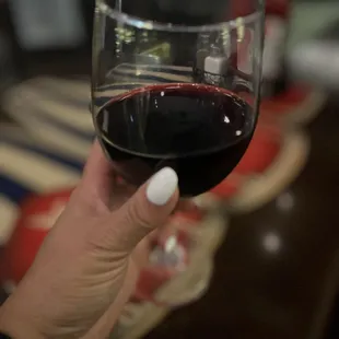 Nice glass of Merlot