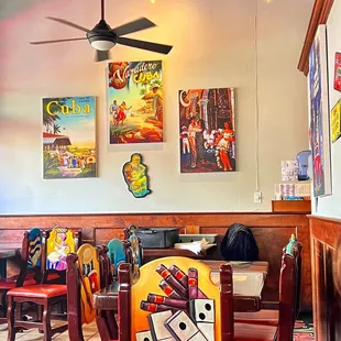 Interior Decor of the Restaurant