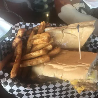 Garlic Cuban with Side