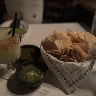 Free chips and salsa!