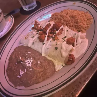 Seafood Enchiladas