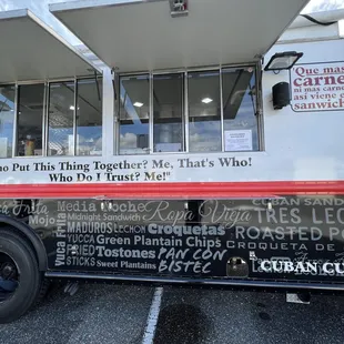 Front of the newly painted truck.